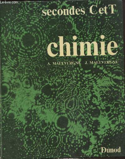 Chimie, chimie gnrale et tlments non metalliques, classes de 2e C et T