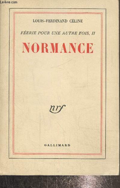 Normance -Ferie pour une autre fois II, 20me dition