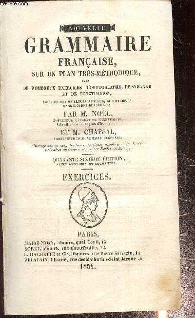 Grammaire franaise sur un plan trs mthodique