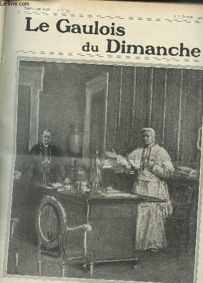 Le gaulois du dimanche 2me anne N 57: 16-17 janvier 1909