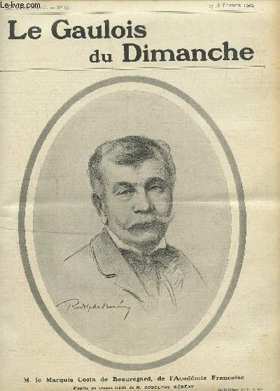 Le gaulois du dimanche 2me anne N63- 27-28 fvrier 1909