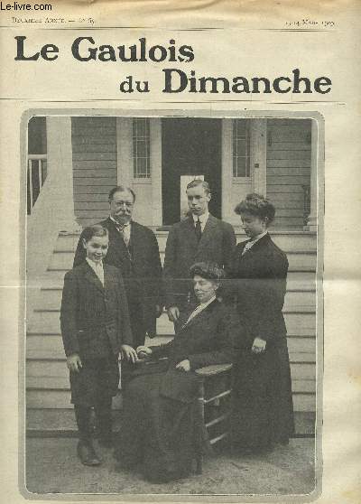 Le gaulois du dimanche 2me anne N 65 : 13-14 mars 1909