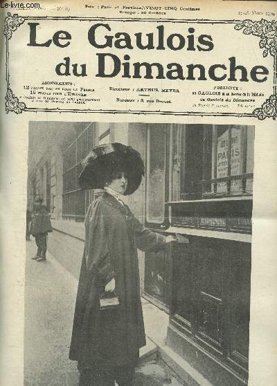 Le gaulois du dimanche 2me anne N67: 28-28 mars 1909