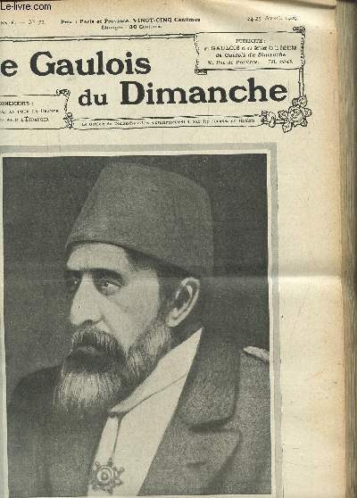 Le gaulois du dimanche 2me anne N71: 24-25 avril 1909