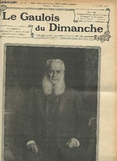 Le gaulois du dimanche 2me anne N78: 12-13 juin 1909