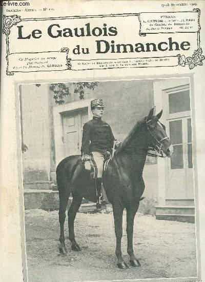 Le gaulois du dimanche 2me anne N102: 27-28 novrembre 1909