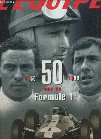 50 ans de formule 1 - 1950-1999 : coffret 2 volumes sous emboitage