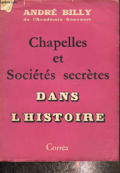 Chapelles et socits secrtes dans l'histoire