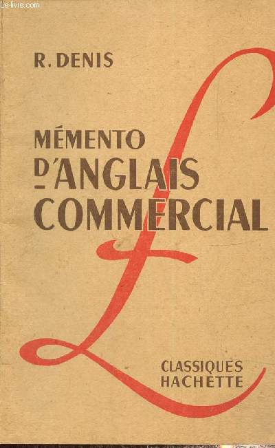 Mmento d'anglais commercial