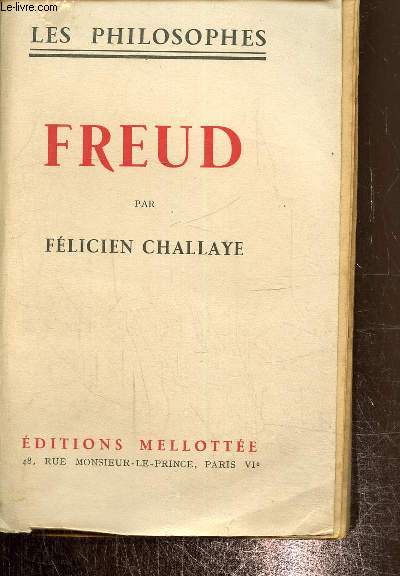 Freud par Felicien Challaye