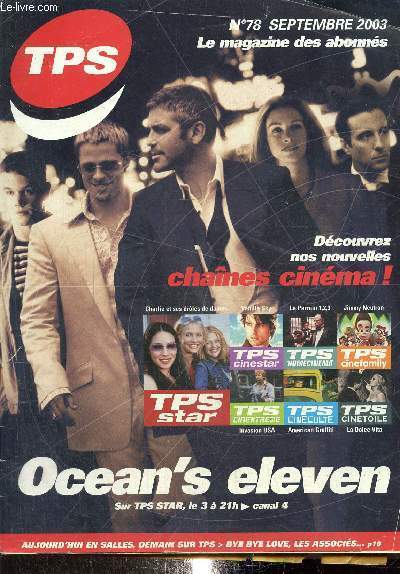 TPS N 78-Septembre 2003 : Ocean's eleven