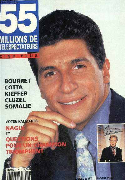 55 millions de tlespectateurs, cinq plus N 7 , janvier 1999 : Bourret, Cotta, Kieffer, Cluzel, Somalie