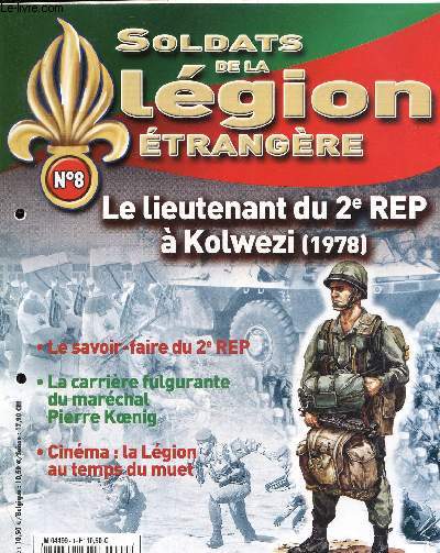 Soldats de la lgion trangre fascicule N 8