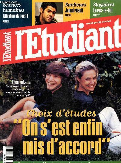 L'tudiant N280, janvier 2006 : Choix d'tudes 