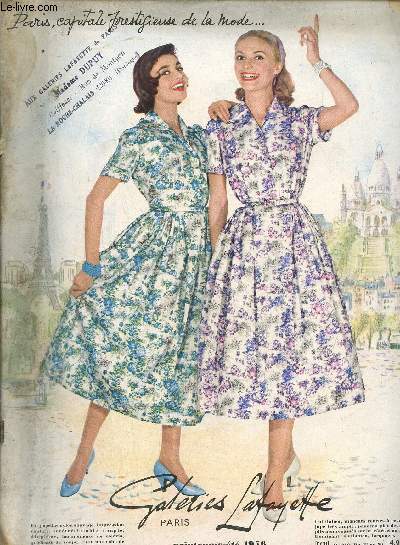 Galeries lafayette printemps t 1956