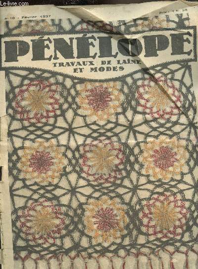 Pnlope travaux de laine et modes N 19, fvrier 1927