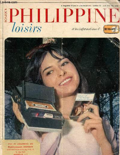 Bonjour Pilippine loisirsN 50, avril mai 1966
