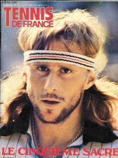 Tennis de France N 328, aout 1980 : Le cinquime sacre