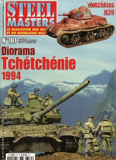 Steel Masters, blinds et modelisme militaire N 101 : octobre, novembre 2010 : Diorama tchtchnie 1994: Bulldozer D9- Stug III Ausf G et BA-10