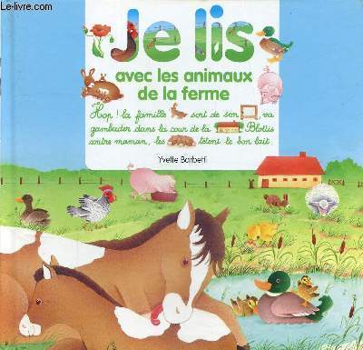 Je lis avec les animaux de la ferme