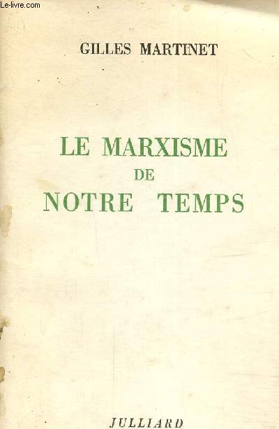 Le marxisme de notre temps