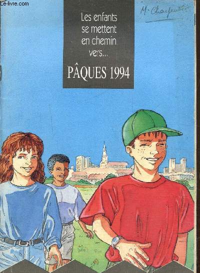 Les enfants se mettent en chemin vers pques 1994