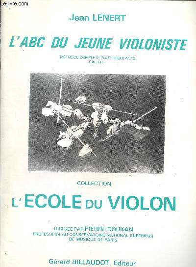 L'ABC du jeune violoniste, collection l'cole du violon