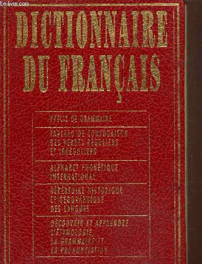 Dictionnaire du franais 40000 mots