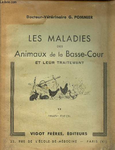 Les maladies des animaux de la basse cour et leur traitement