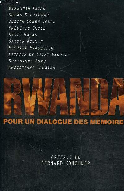 Rwanda- Pour un dialogue des mmoires