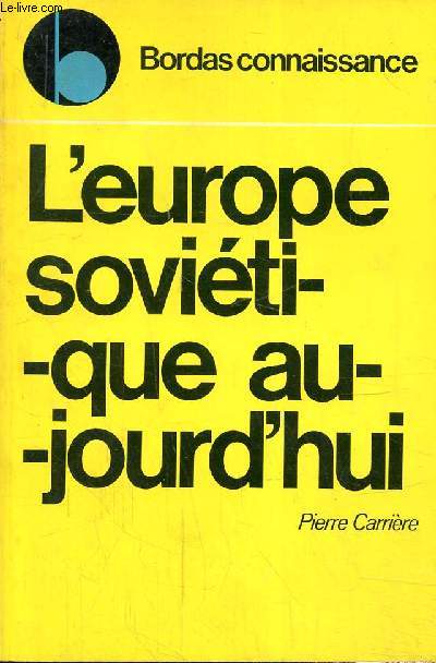 L'Europe sovitique aujourd'hui