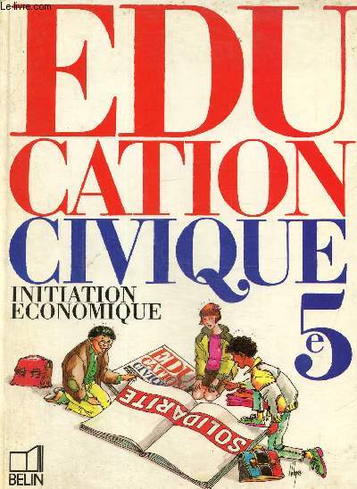 Education civique 5e -initiation conomique- Specimen enseignants