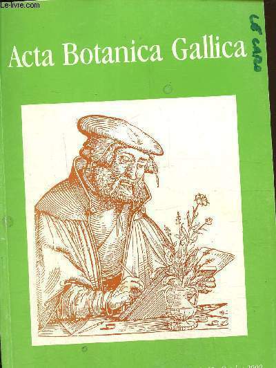 Acta Botanica Gallica- Socit botanique de France -Vol. 156 N 3, octobre 2009- Analyse floristique et phytogographique d'une rgion de l'atlas saharien constantinois, les gorges de Ghouffi