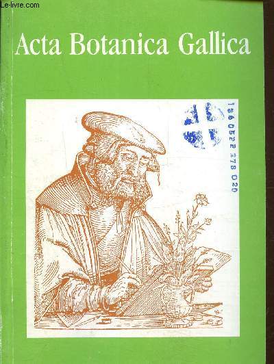Acta Botanica Gallica- Société botanique de France -Vol. 155 N°1, mars 2008-