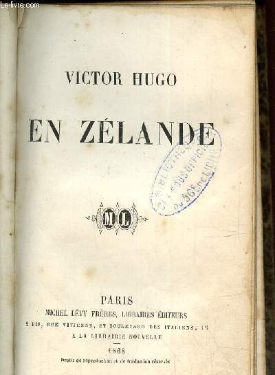 Victor Hugo en Zlande