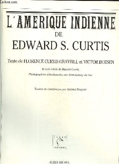 L'Amrique indienne de Edward S.Curtis