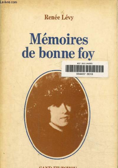 Mmoires de bonne foy