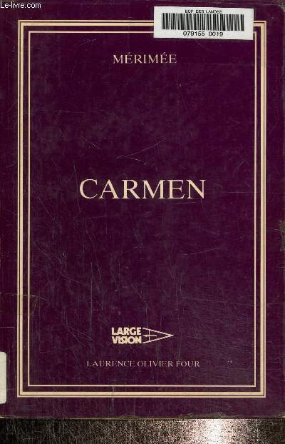 Carmen. Texte en gros caractres.