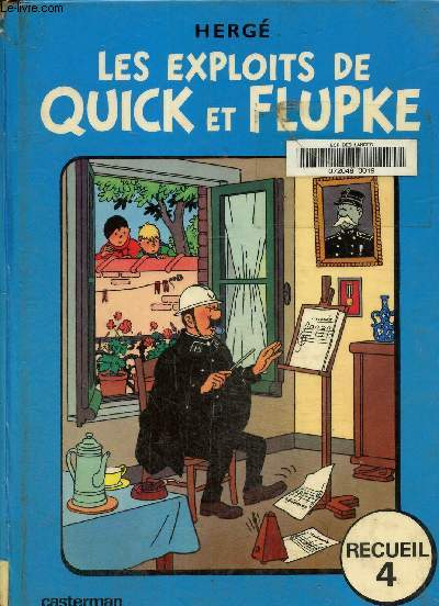 Les exploits de Quick et Flupke, recueil 4