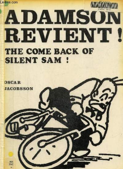 Adamson revient ! The come back of Silent Sam! Bdsup N 25, 1er juin 1983