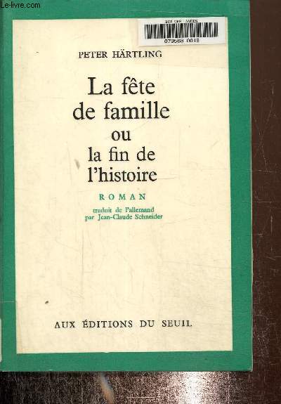 La fte de famille ou la fin de l'histoire