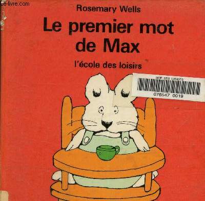 Le premier mot de Max