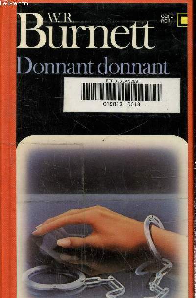 Donnant donnant.Collection carr noir n475