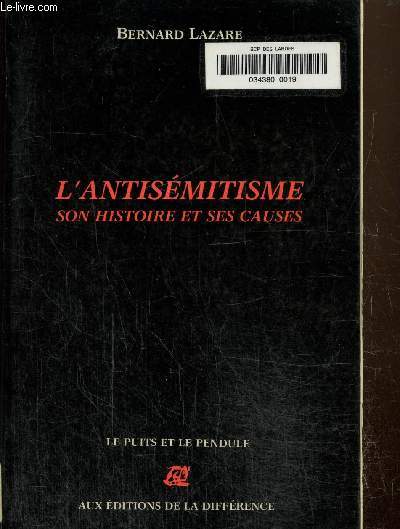 L'antismitisme son histoire et ses causes