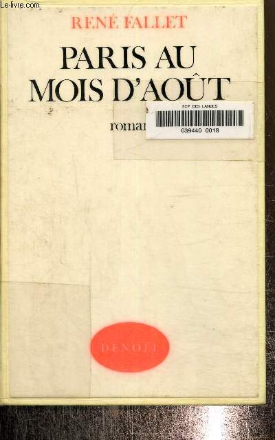Paris au mois d'aout