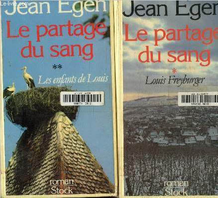 La partage du sang , Tome 1 et 2