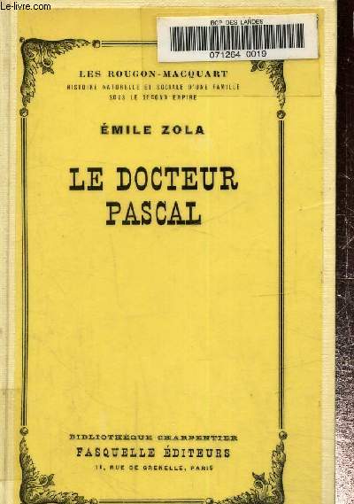 Le docteur Pascal