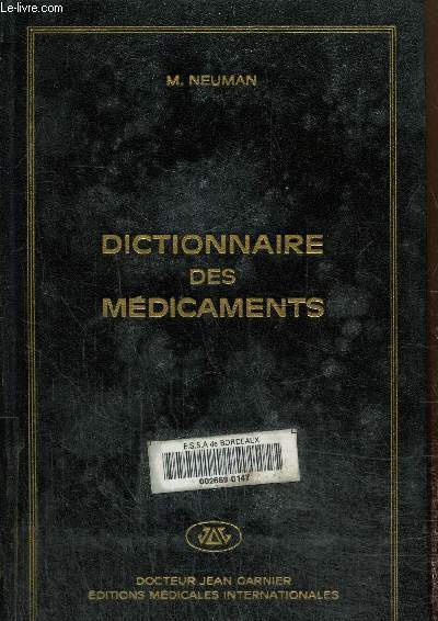 Dictionnaire des mdicaments