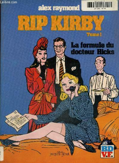 Rip Kirby tome 1: la formule du docteur hicks