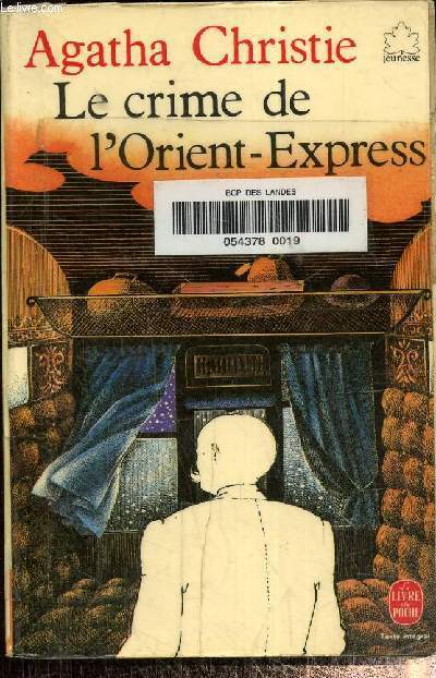 Le crime de l'orient express, collection livre de oiche N 58